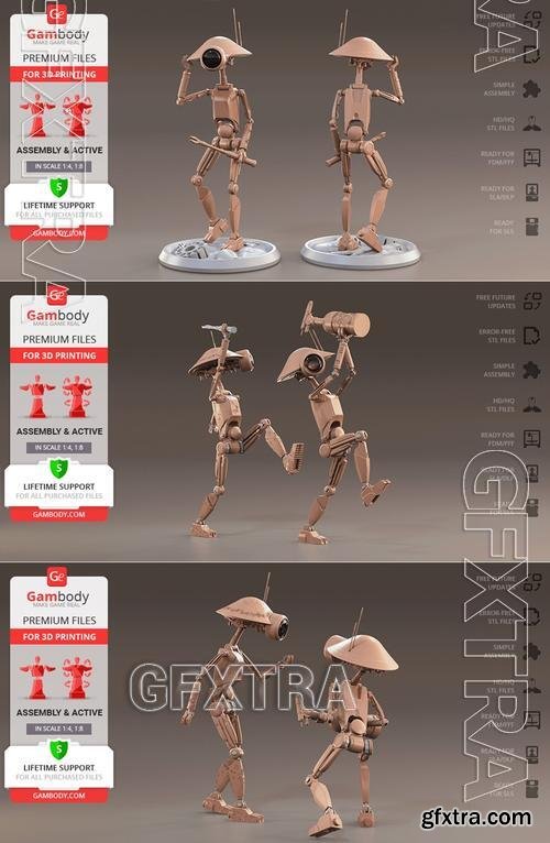 Gambody - Pit Droid – 3D Print Model