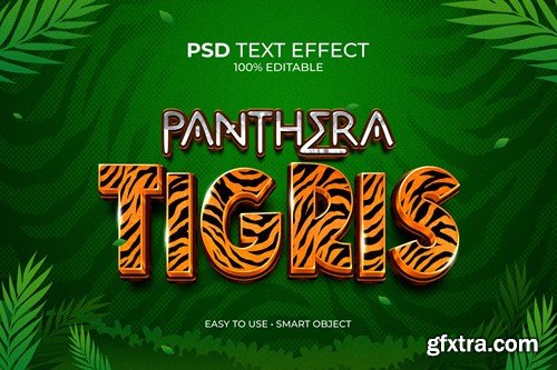 Panthera Tigris Text Effect PSHXB8L