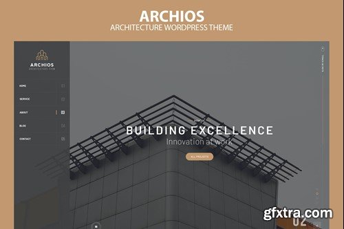 Archios - One Pager Architecture WP Theme U4RB7W2