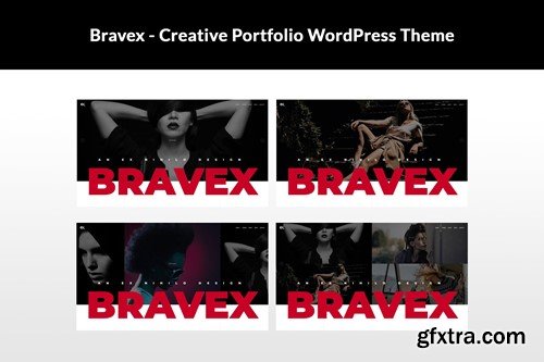 Bravex - Creative Portfolio WordPress Theme G87JXG6