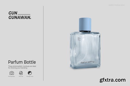 Parfum Bottle Mockup 2K59JW3