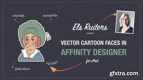 Affinity Designer for iPad: Vector cartoon faces