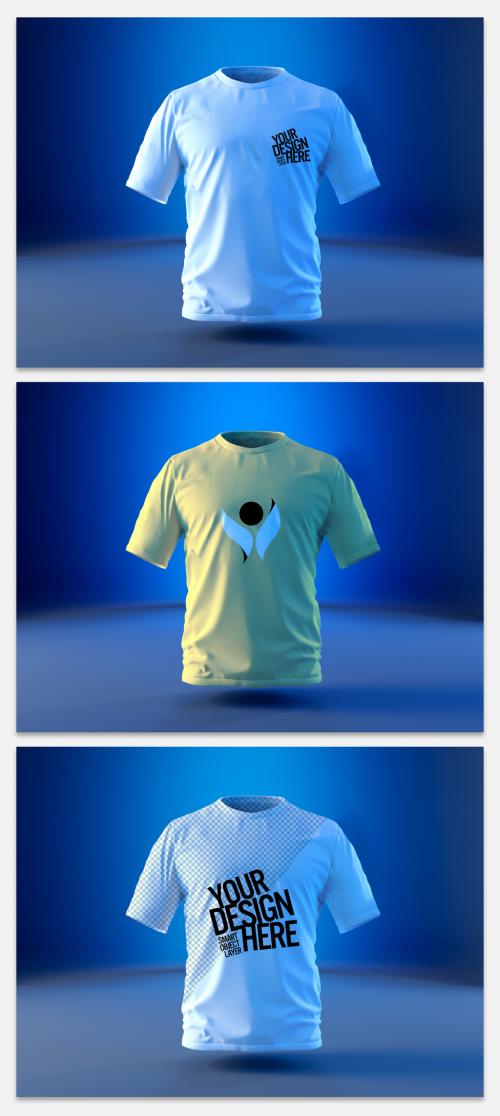 Customisable mock up of a tshirt 589094990