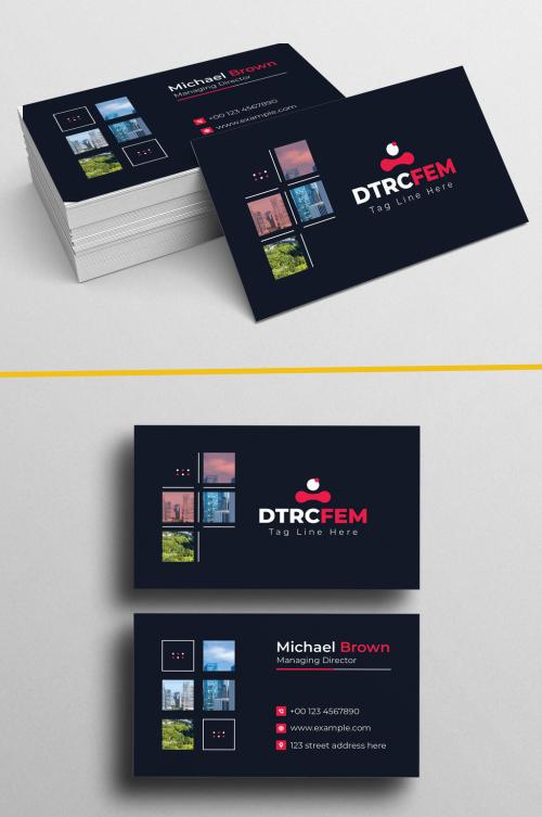 Creative Business Card Design Template 579999852