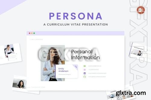 Persona - A Curriculum Vitae Powerpoint LY4CHYJ