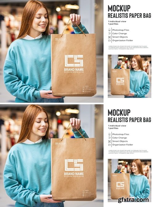 Paper Bag Mockup 9CEKDUR