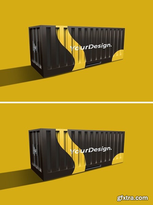 Shipping Container Mockup LCYKGTT