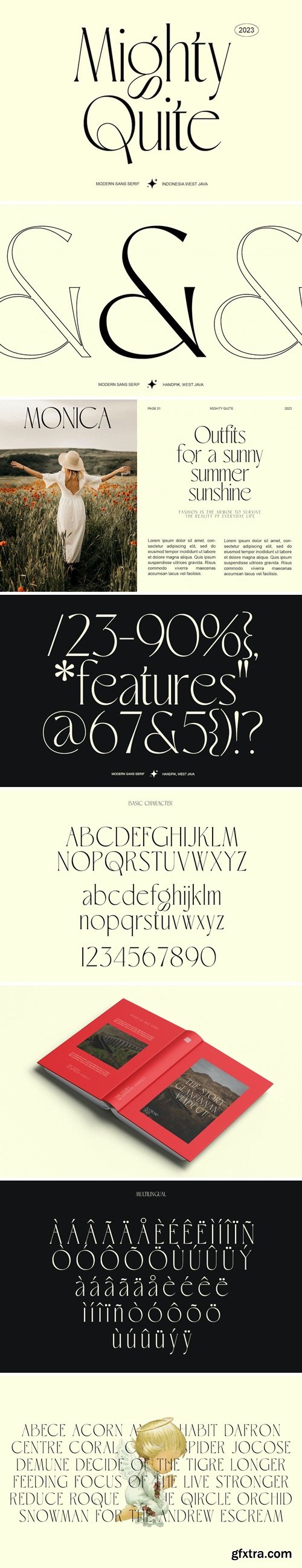 Mighty Quite Font