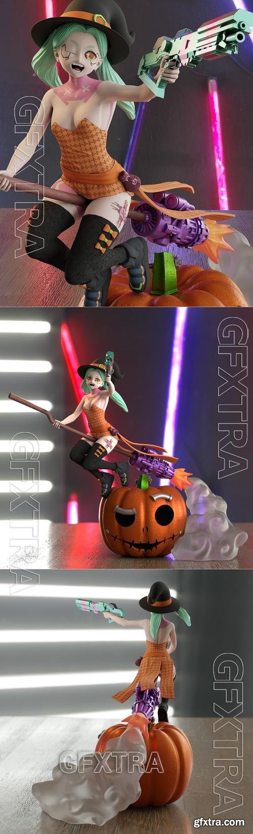 Rebecca Halloween - Cyberpunk Edgerunners – 3D Print Model