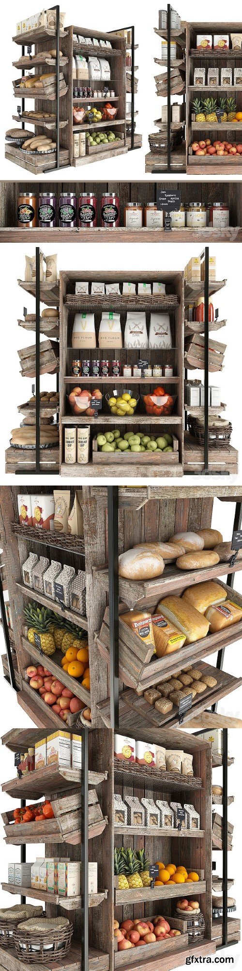 Shelves With Products 00001