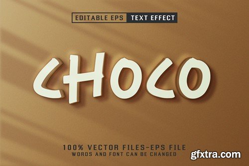 Choco Editable Text Effect A3RKR86