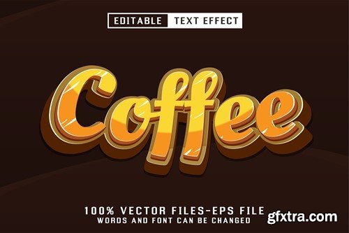 Coffee Editable Text Effect CG4SBWR