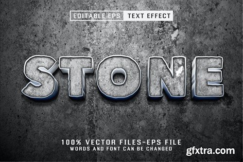 Stone Editable Text Effect WKKB7BH