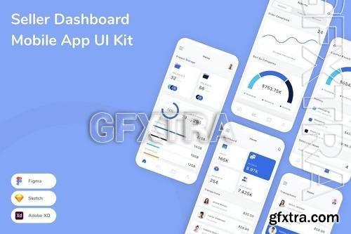 Seller Dashboard Mobile App UI Kit T99UPCC