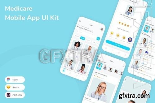 Medicare Mobile App UI Kit PLV8QWR