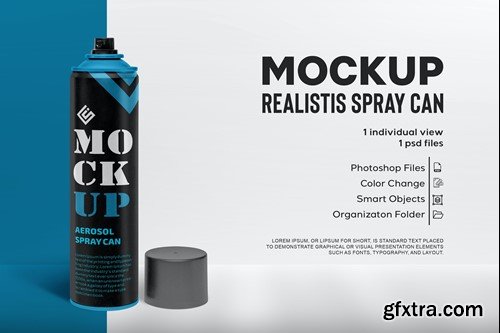 Spray Bottle Mockup W4XRJKN