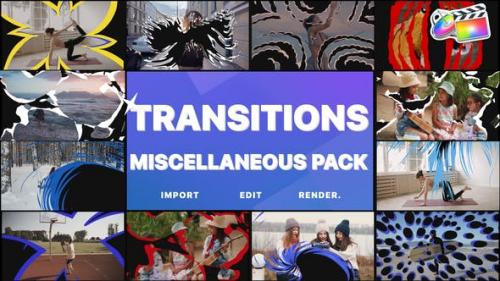 Videohive - Miscellaneous Transitions | FCPX - 46626342