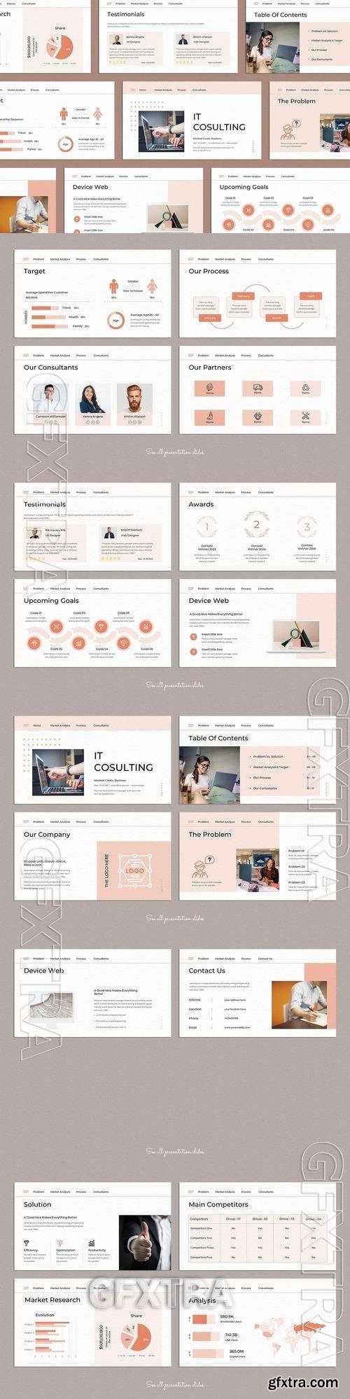 IT Consulting PowerPoint Presentation Template 2FJLUV7