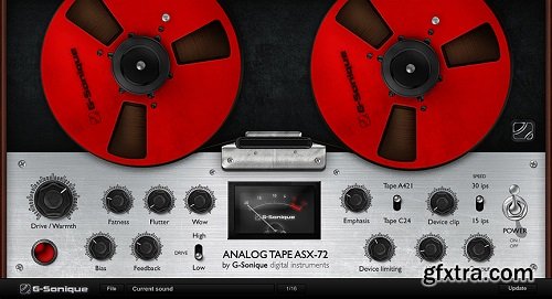 G-Sonique Analog Tape ASX-72 v1.0