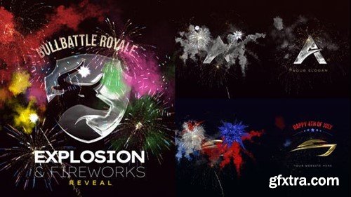 Videohive Explosion & Fireworks Logo 46827539