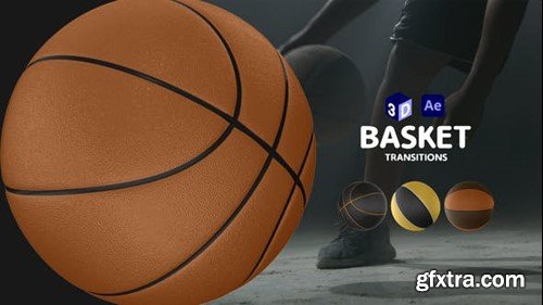 Videohive Basketball Transitions for After Effects 46893339