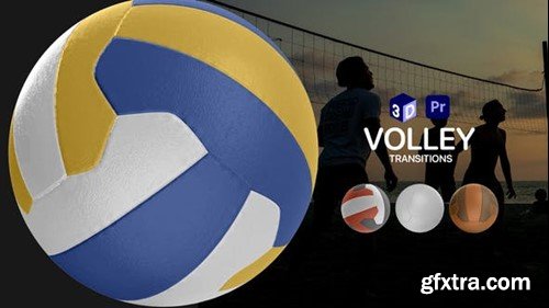 Videohive Volleyball Transitions for After Effects 46838726
