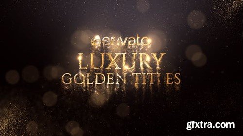 Videohive Luxury Golden Titles 21834365