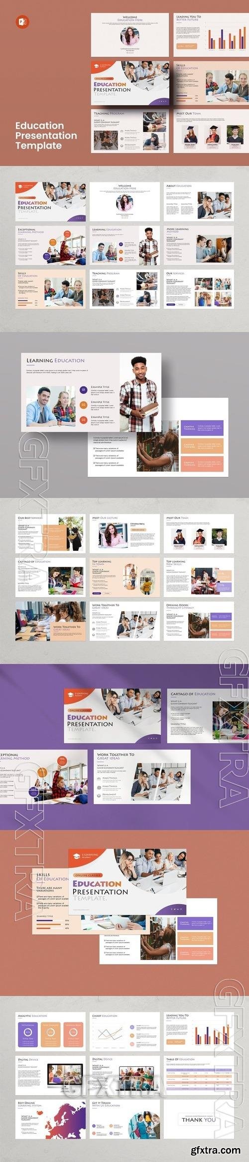 Education - PowerPoint Template RAUSUWD