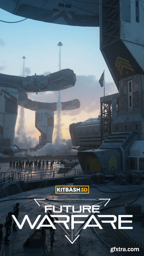 Kitbash3D - Future Warfare