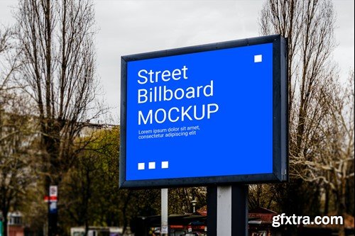 Street Billboard Mockup CB99WXA