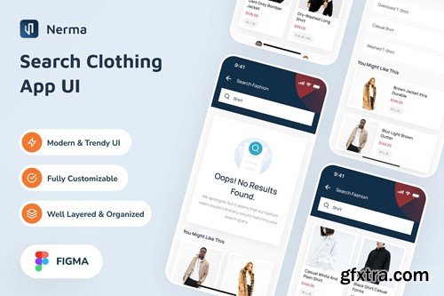 Nerma - Search Clothing App UI YPBALJ6