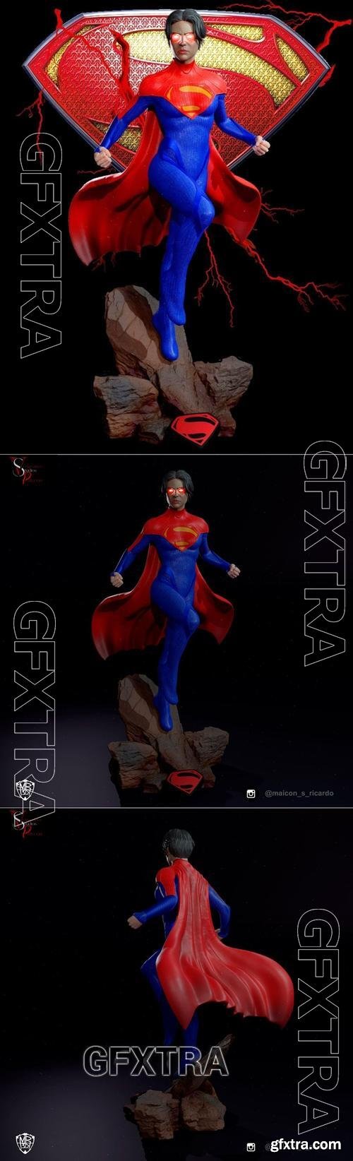 Supergirl from The Flash – 3D Print Model