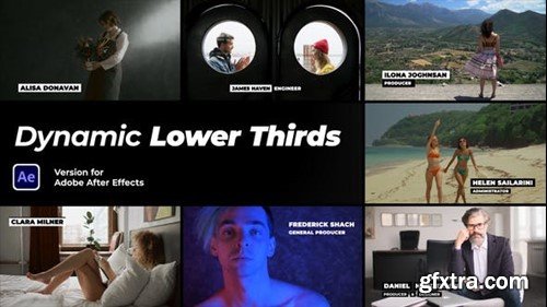 Videohive Dynamic Lower Thirds 46886629