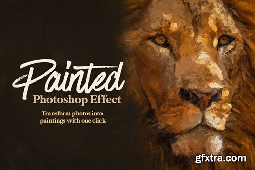 Painted Photo Effect for Photoshop DABKTKD