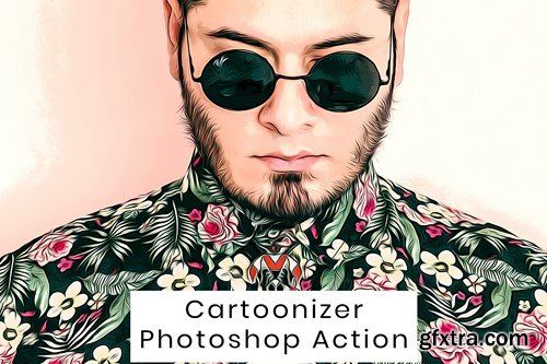 Cartoonizer Photoshop Action PEJXNEB