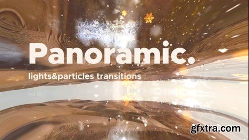 Videohive Lights & Particles Panoramic Transitions Vol. 01 47054544