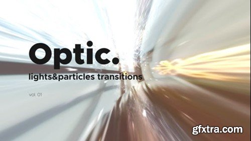 Videohive Lights & Particles Optic Transitions Vol. 01 47054512