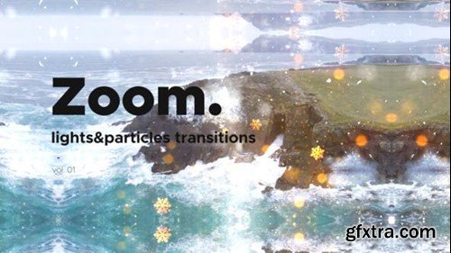 Videohive Lights & Particles Zoom Transitions Vol. 01 47054581