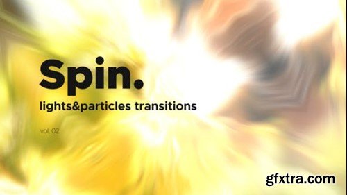 Videohive Lights & Particles Spin Transitions Vol. 02 47054540