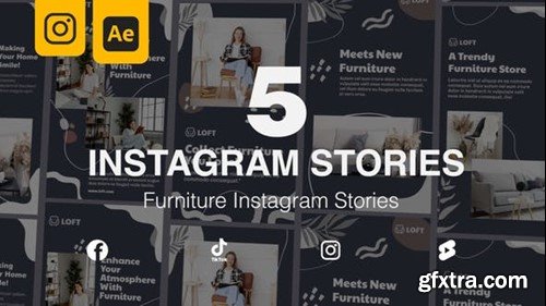 Videohive Furniture Real Estate Instagram Stories 47064581