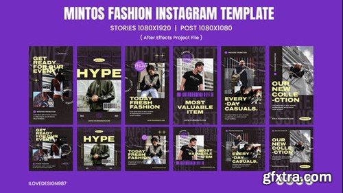 Videohive Mintos Fashion Instagram Template 47057832