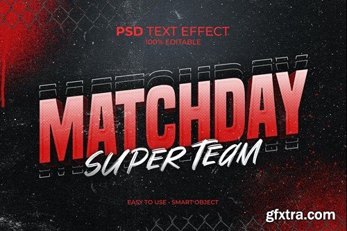Matchday Super Team Text Effect NBFLKSP