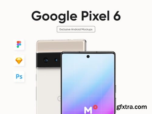 12 Google Pixel 6 Pro Mockups Ui8.net