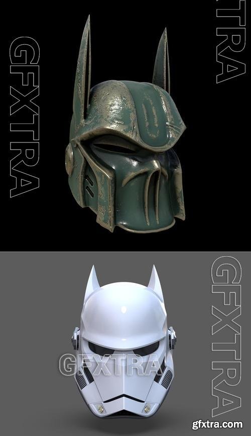 Warhammer Batman Helmet and Bat Trooper Helmet – 3D Print Model
