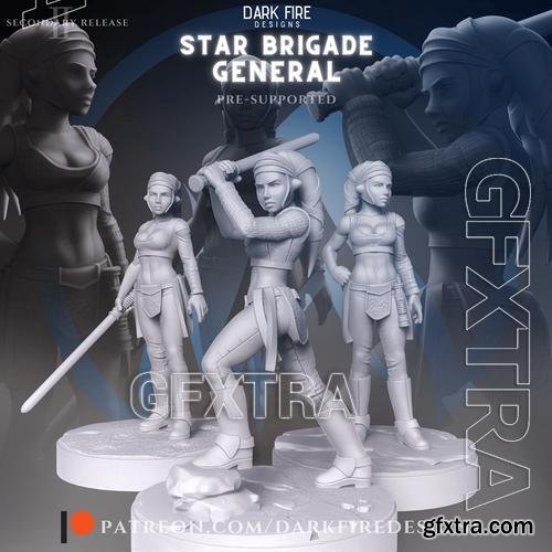 Star Brigade General – 3D Print Model