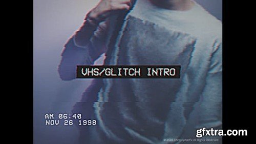 Videohive VHS Glitch Intro 23005857