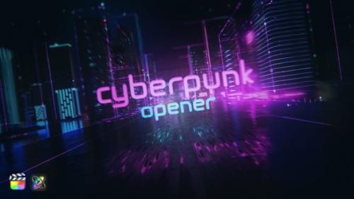 Videohive - Cyberpunk Opener - 46518179