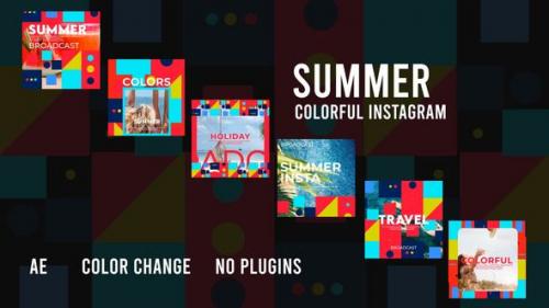 Videohive - Colorful Instagram Post 2 - 46894377