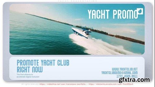 Videohive Yacht Presentation 47127474