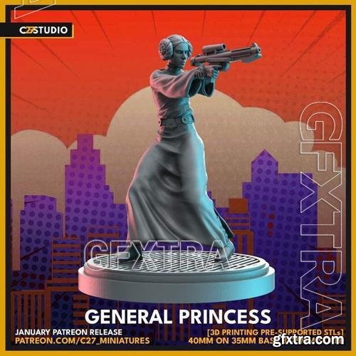 General Princess – 3D Print Model